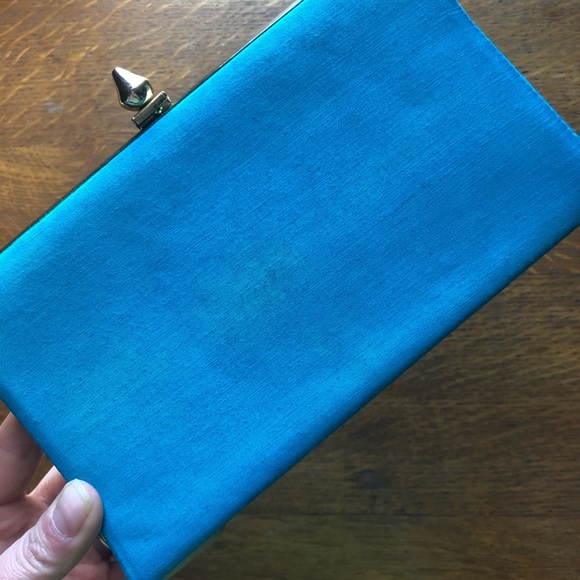 Vaneli Turquoise Handbag / Clutch - Picture 4 of 5